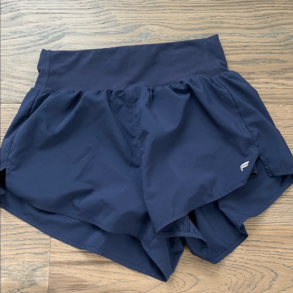 Women’s Navy Performance Layered Running Shorts